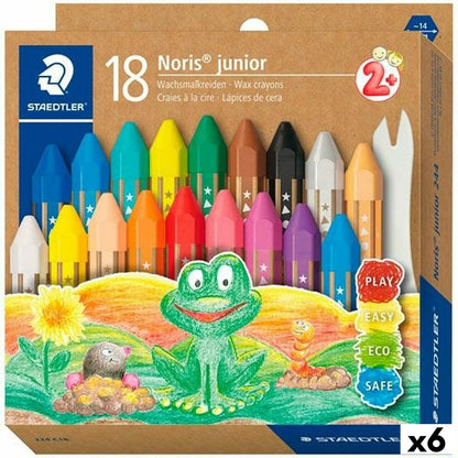 Ceras de colores Staedtler Noris Multicolor 6 Piezas  Comprati.