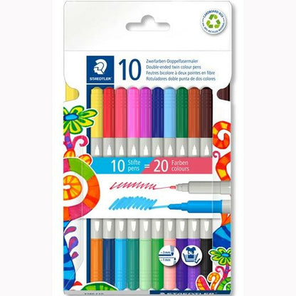 Set de Rotuladores Staedtler Noris 3280 Multicolor (10 Unidades)  Comprati.