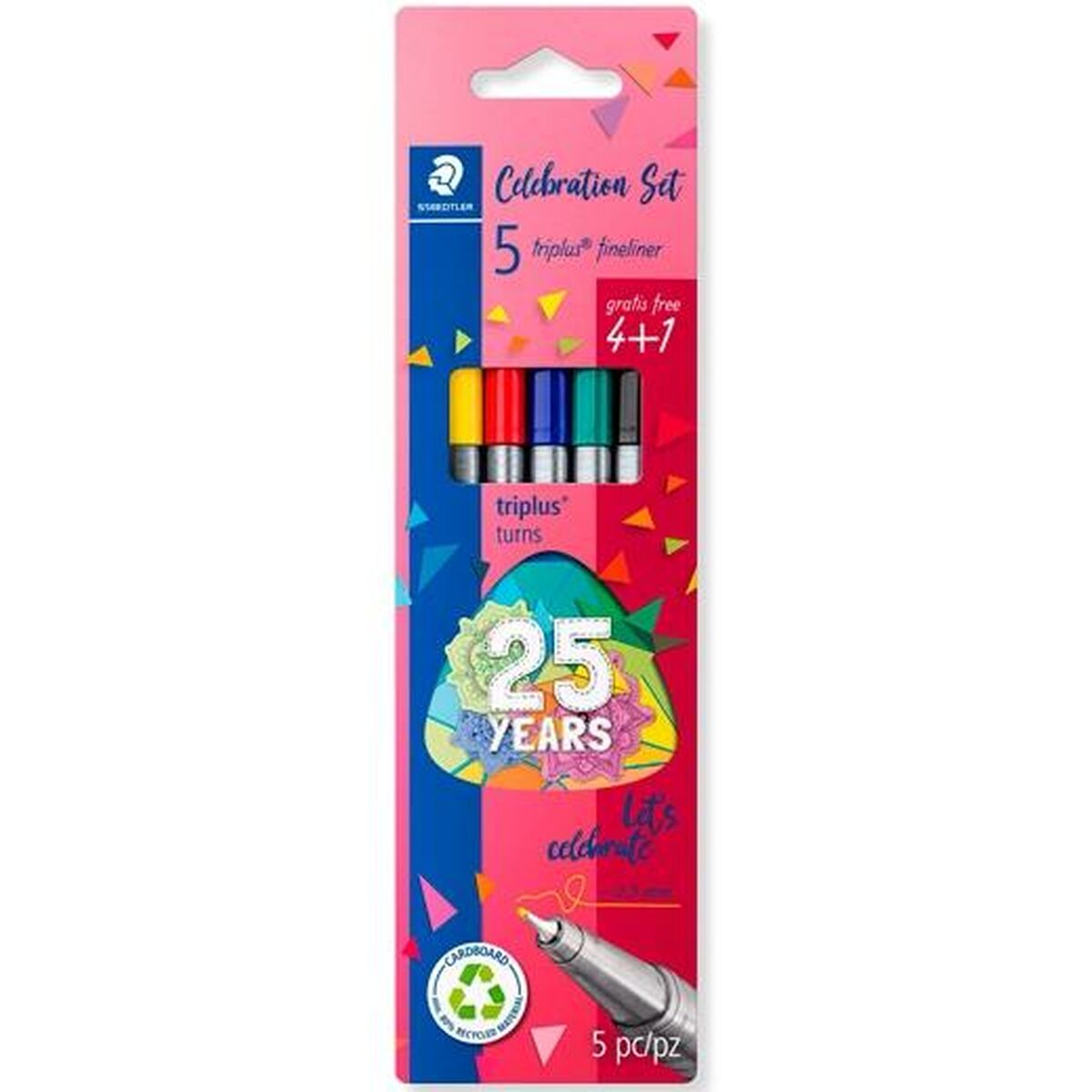 Set de Rotuladores Staedtler Triplus Fineliner 334 Multicolor (10 Unidades)  Comprati.