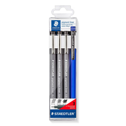 Set de Rotuladores Staedtler Negro (10 Unidades)  Comprati.