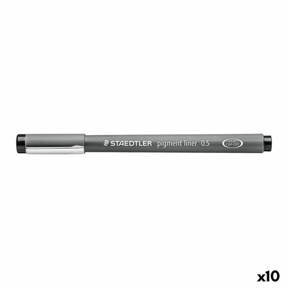 Rotulador Staedtler Pigment liner Negro Multicolor (10 Unidades)  Comprati.