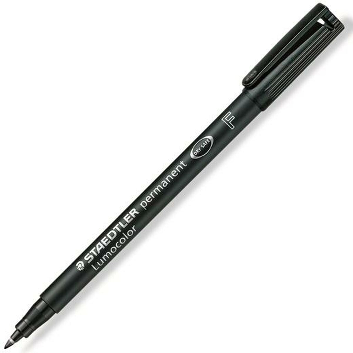 Rotulador permanente Staedtler Lumocolor 318-9 Negro (10 Unidades)  Comprati.