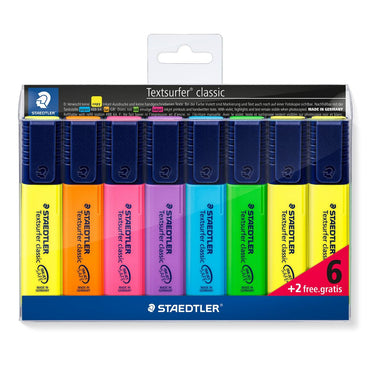 Set de Marcadores Fluorescentes Staedtler Textsurfer Classic Multicolor (5 Unidades)  Comprati.