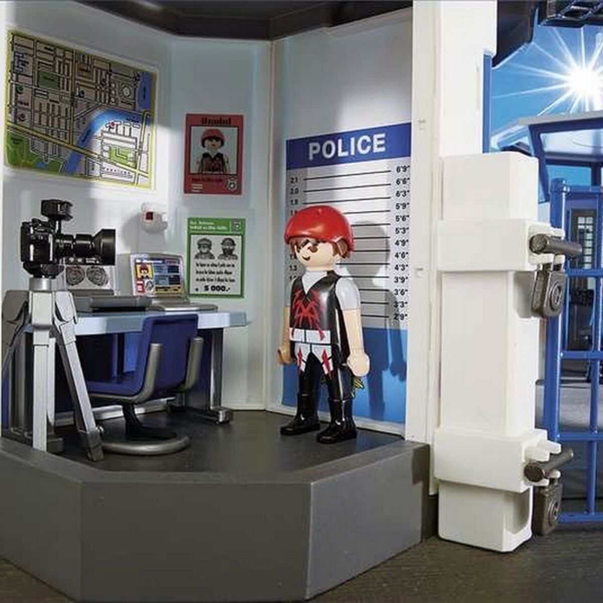 Playset City Action Police Station with Prison Playmobil 6919  Comprati.