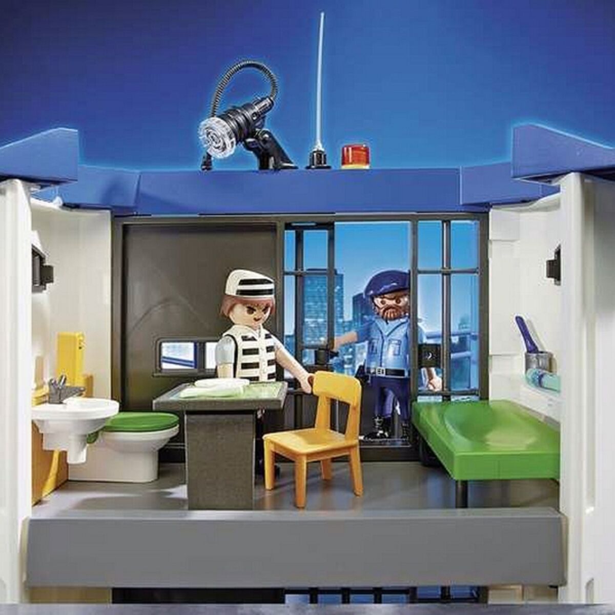 Playset City Action Police Station with Prison Playmobil 6919  Comprati.