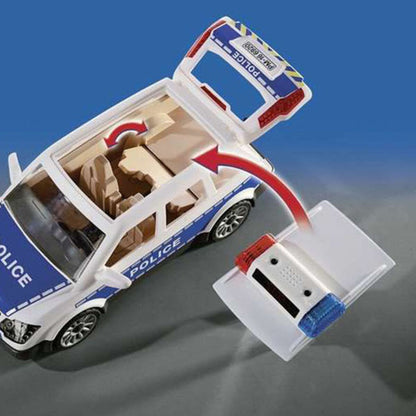 Coche con Luz y Sonido City Action Police Playmobil Squad Car with Lights and Sound  Comprati.