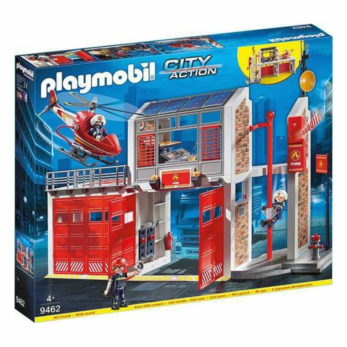 Playset City Action Fire Station Playmobil 9462  Comprati.