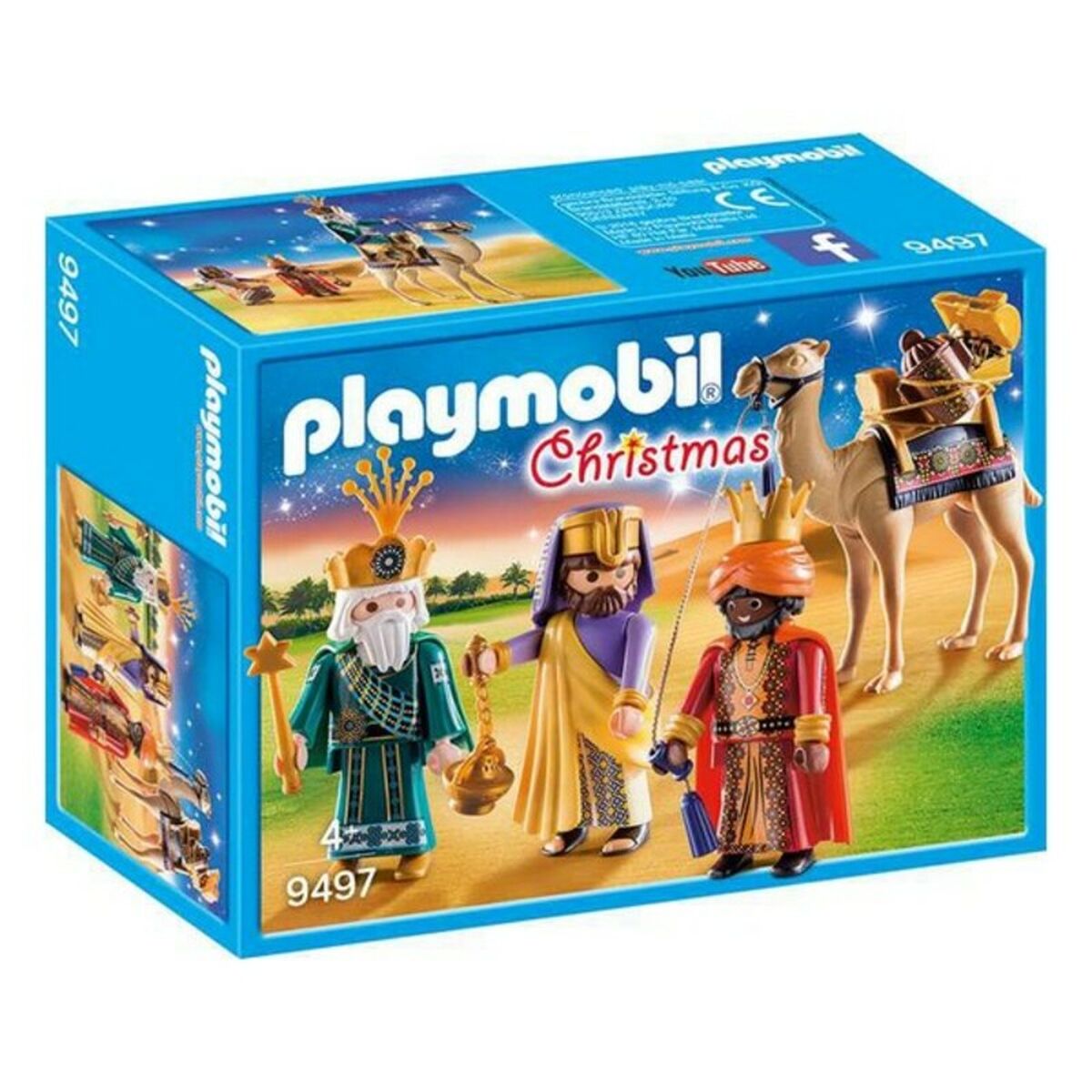 Playset Christmas Playmobil 9497 Reyes magos (13 Pcs)  Comprati.