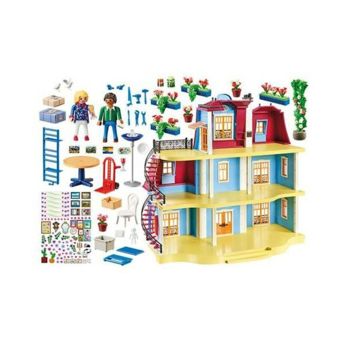 Casa de Muñecas Playmobil Dollhouse Playmobil Dollhouse La Maison Traditionnelle 2020 70205 (592 pcs)  Comprati.