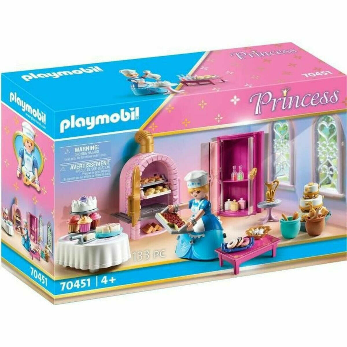 Playset   Playmobil Princess - Palace Pastry 70451         133 Piezas  Comprati.