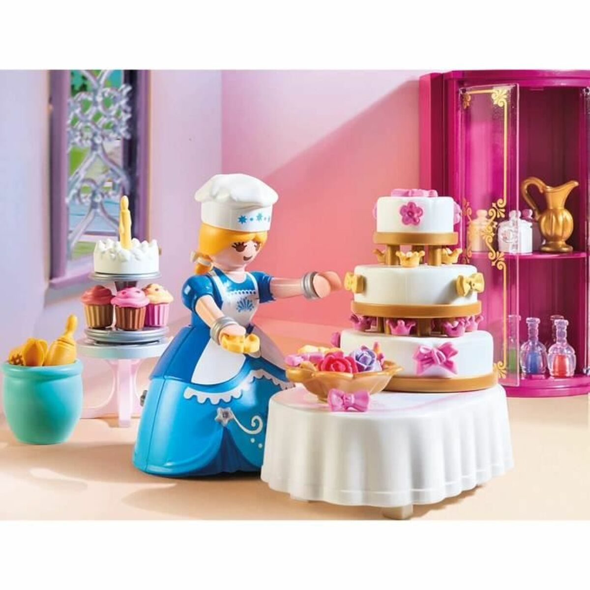 Playset   Playmobil Princess - Palace Pastry 70451         133 Piezas  Comprati.