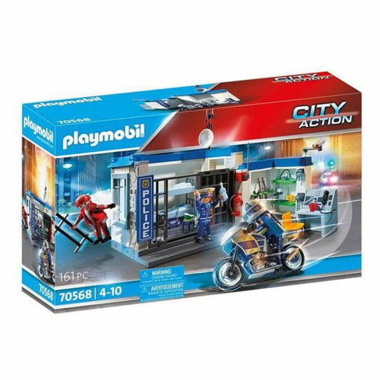 Playset City Action Prison Escape Playmobil 70568 Policía (161 pcs)  Comprati.