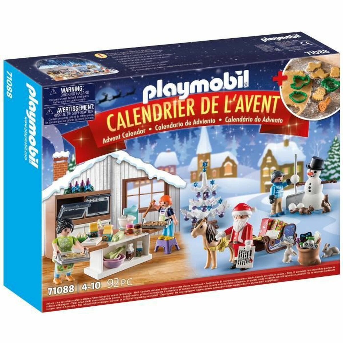 Calendario de Adviento Playmobil 71088  Comprati.