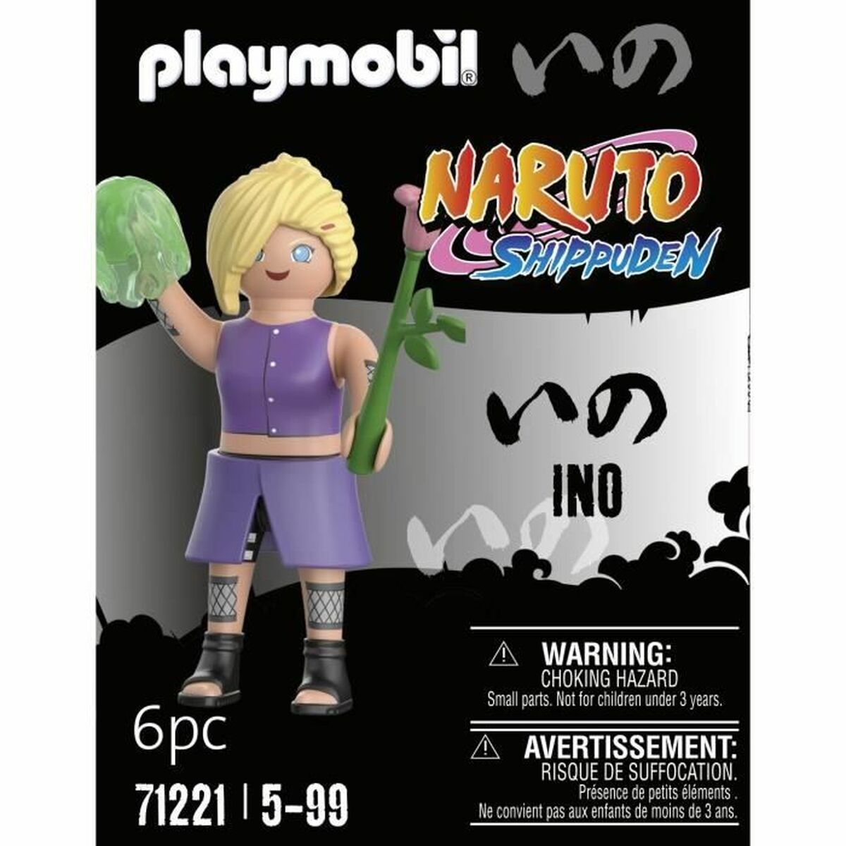 Set de juguetes Playmobil 71221 Naruto Shippuden Plástico 6 Piezas  Comprati.