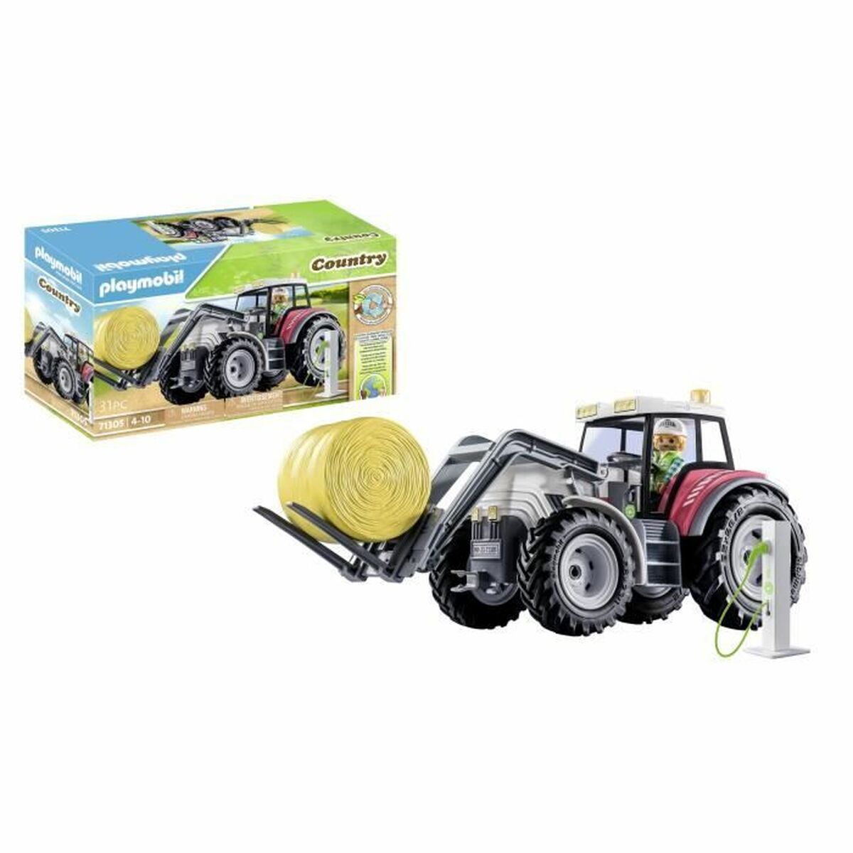 Set de juguetes Playmobil Country Tractor  Comprati.