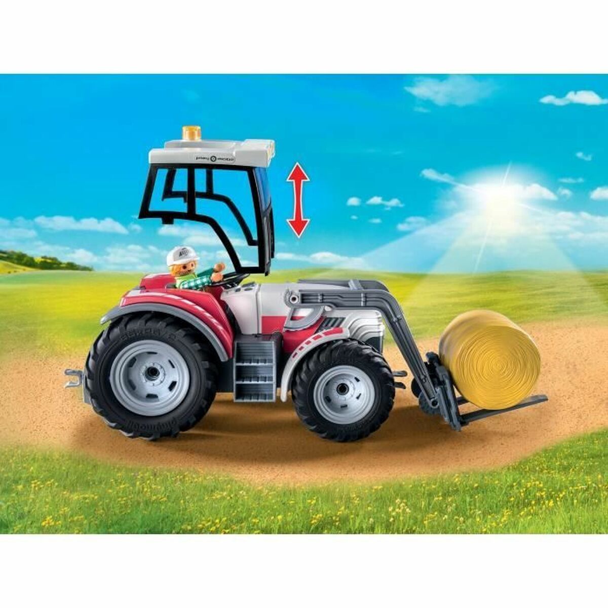 Set de juguetes Playmobil Country Tractor  Comprati.