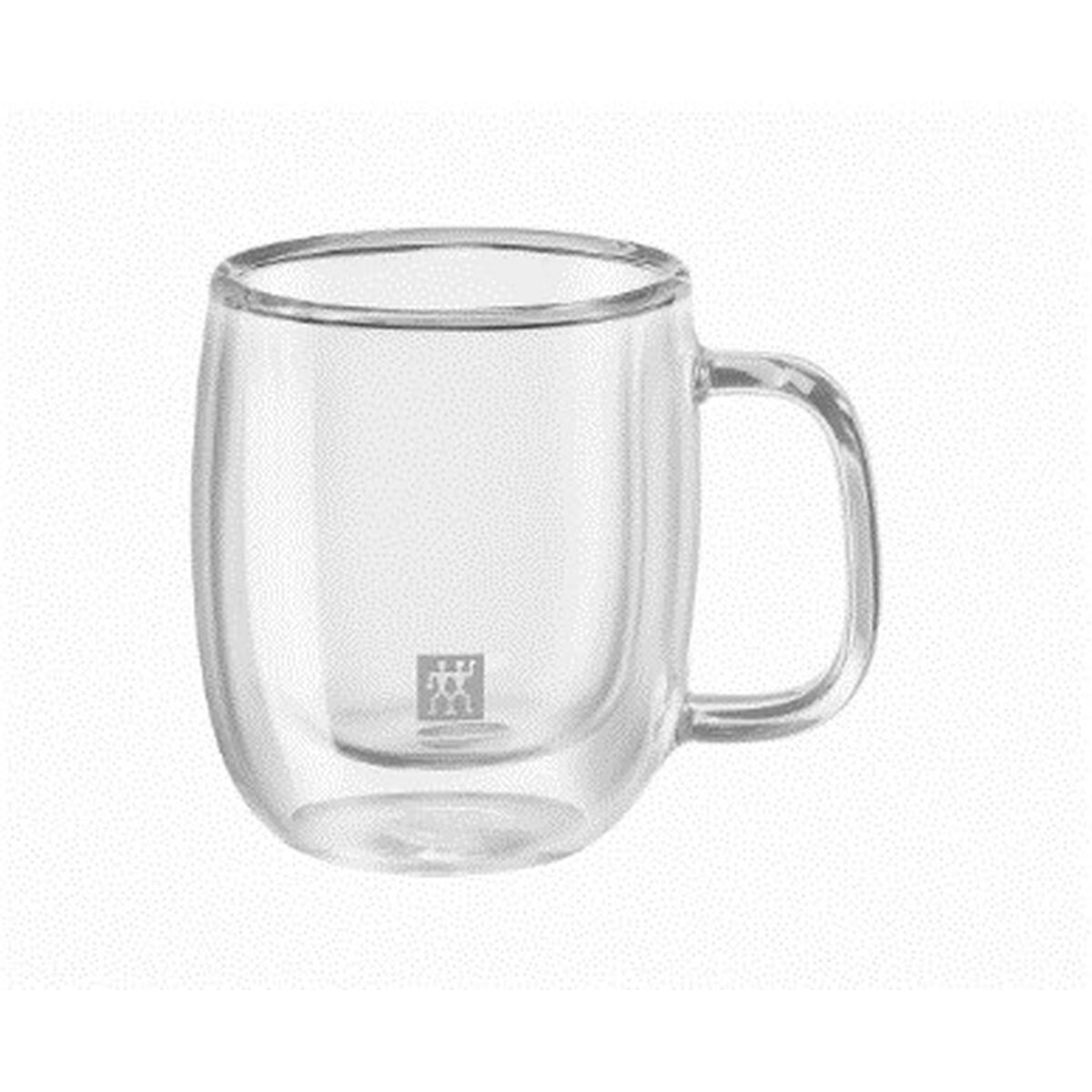 Juego de 2 Tazas de Café Zwilling 39500-110 Vidrio de Borosilicato 80 ml Transparente 2 Piezas (2 Unidades)  Comprati.