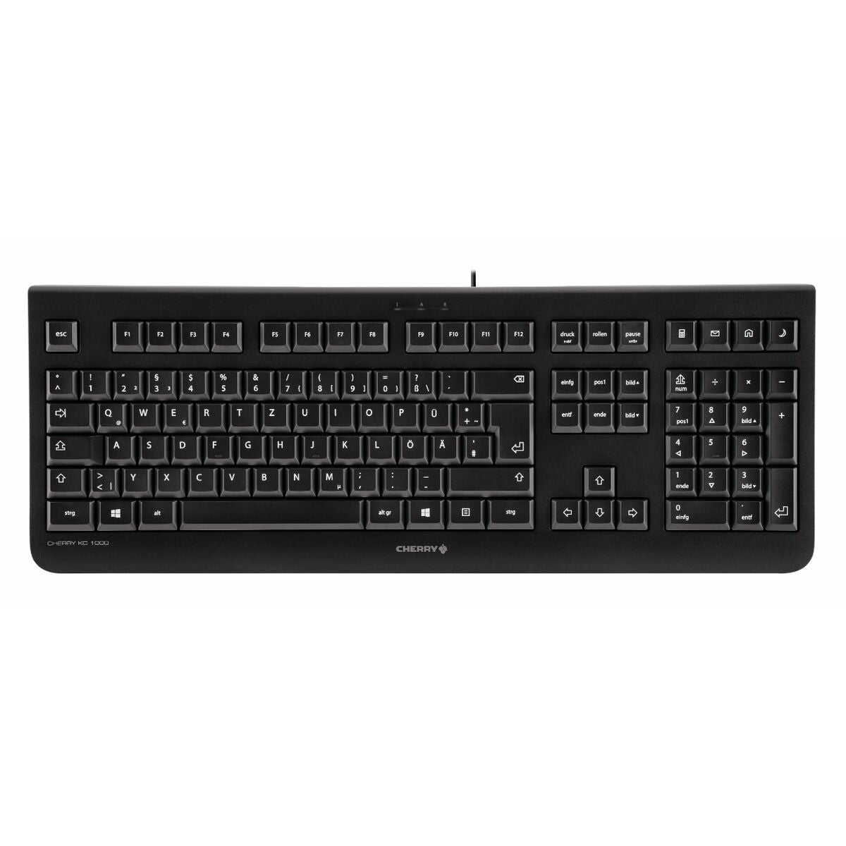 Teclado Cherry JK-0800DE-2 Negro Alemán QWERTZ  Comprati.