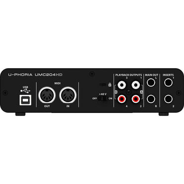 Interfaz de audio Behringer UMC204HD  Comprati.