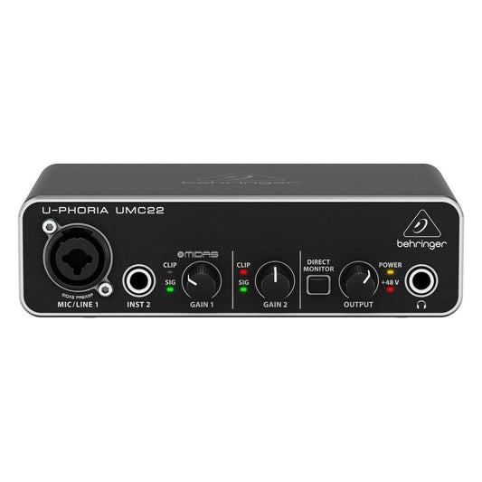 Interfaz de audio Behringer UMC22  Comprati.