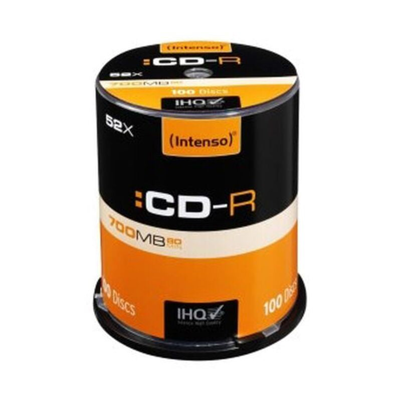 CD-R INTENSO 1001126 52x 700 MB (100 uds)  Comprati.