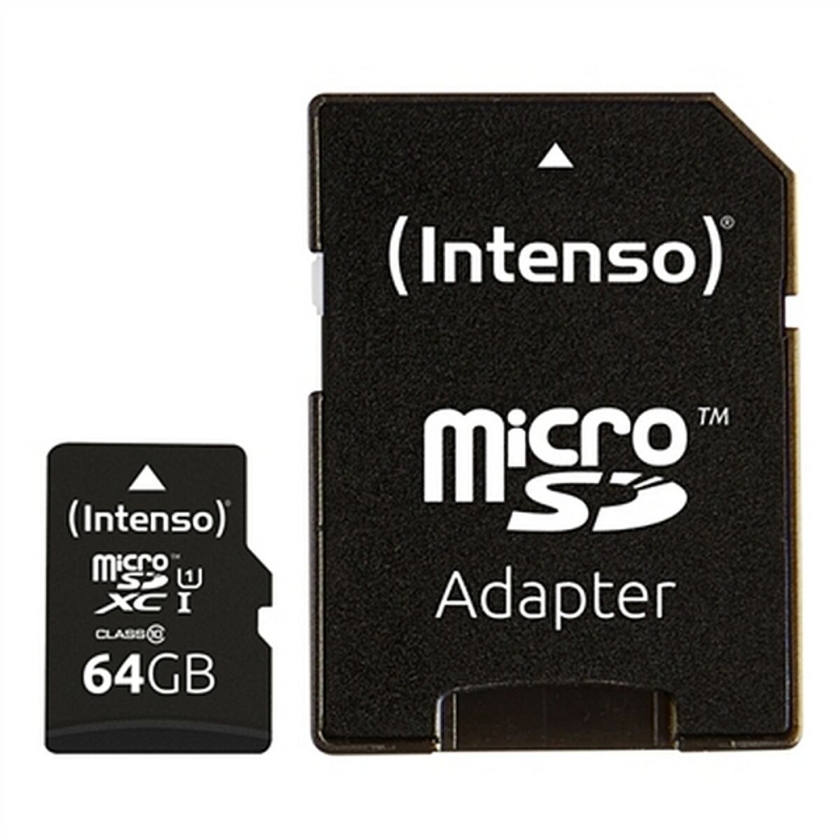 Tarjeta de Memoria Micro SD con Adaptador INTENSO 34234 UHS-I XC Premium Negro  Comprati.