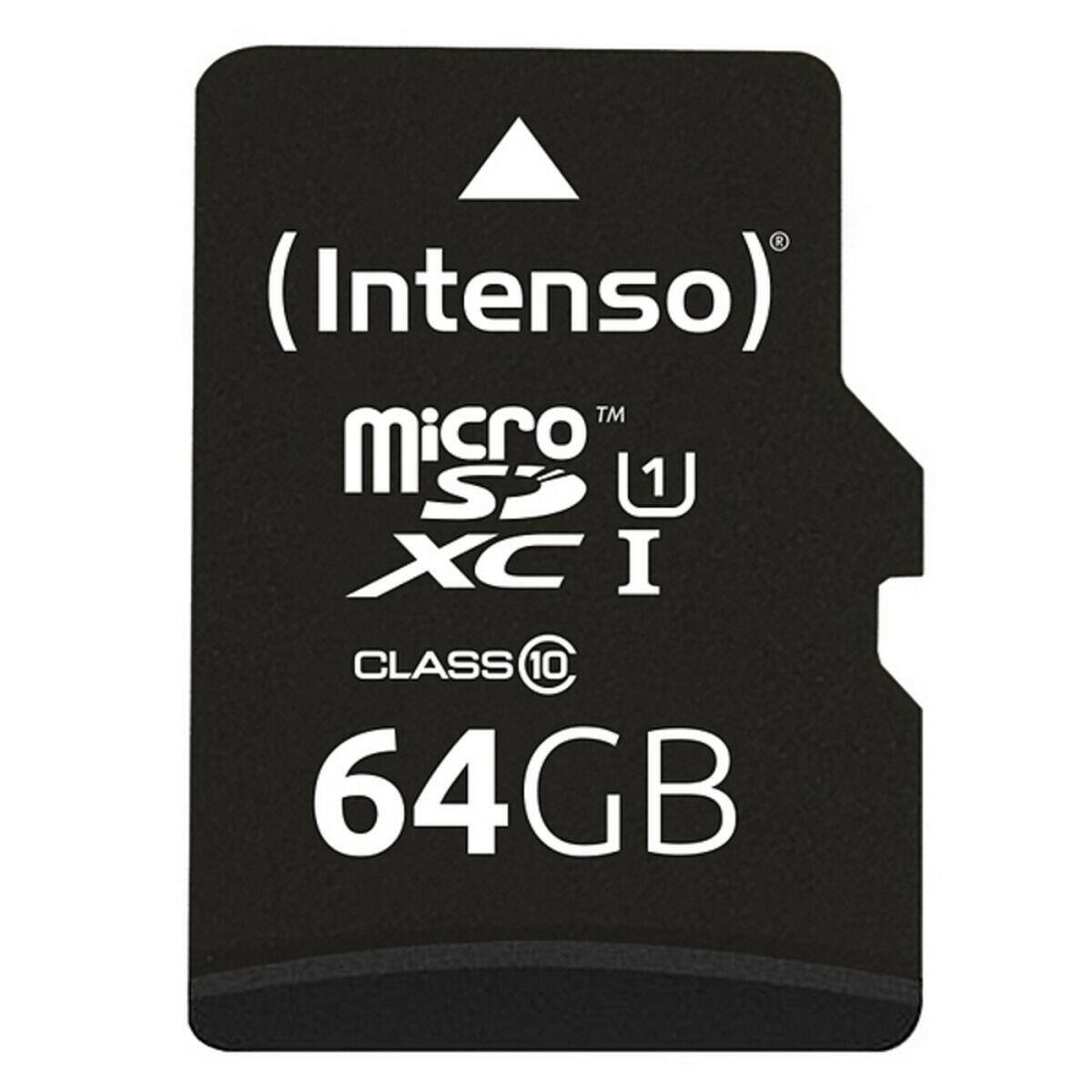 Tarjeta de Memoria Micro SD con Adaptador INTENSO 34234 UHS-I XC Premium Negro  Comprati.