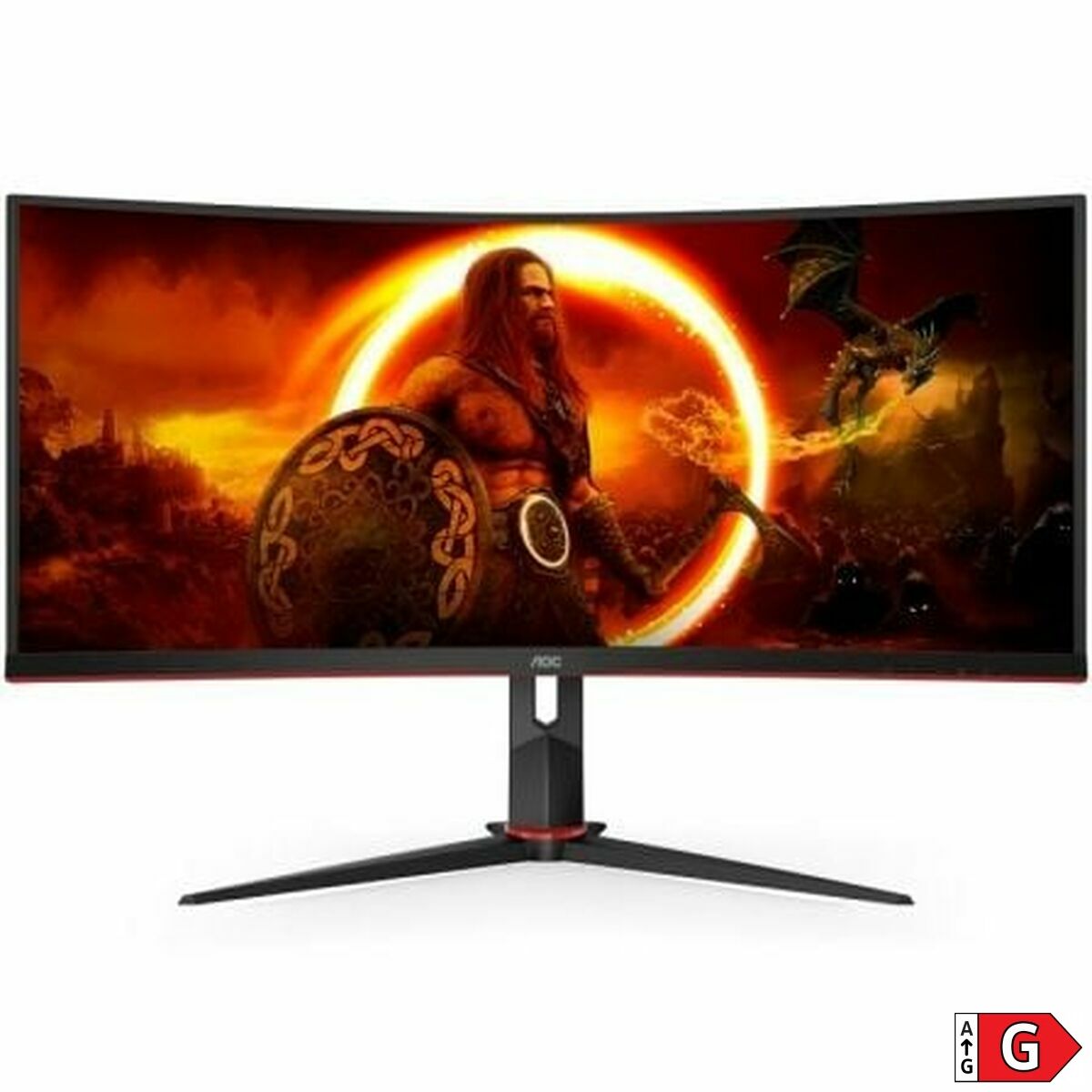 Monitor AOC CU34G2XP/BK Wide Quad HD 34" 180 Hz  Comprati.