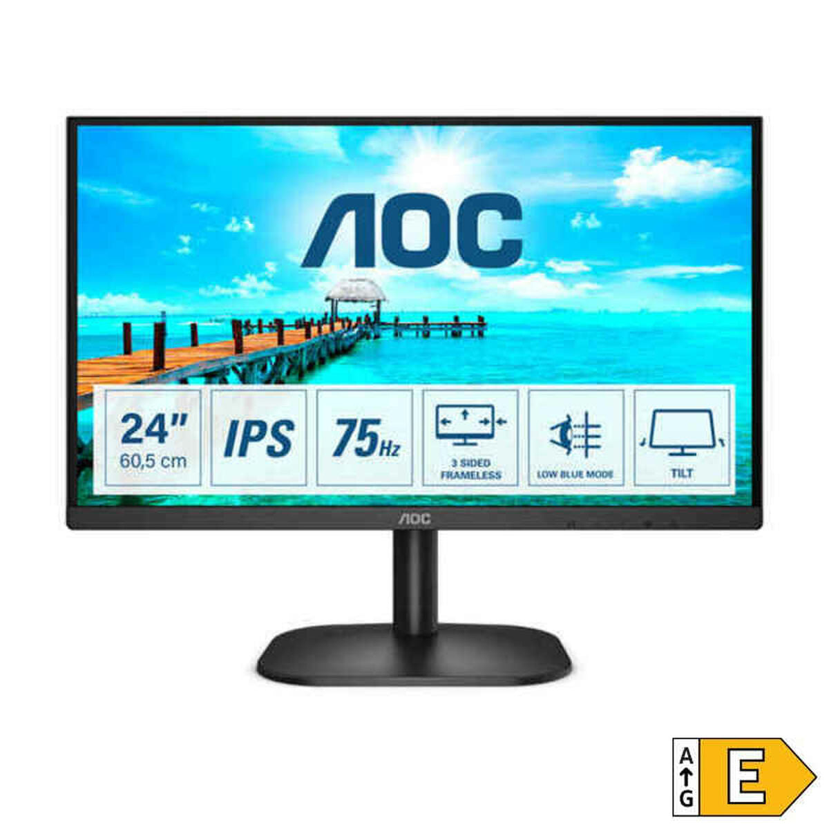 Monitor AOC 24B2XDA 23,8" Full HD 75 Hz 120 Hz  Comprati.