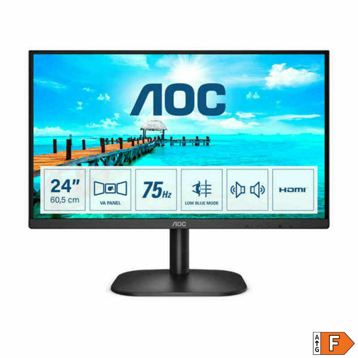 Monitor AOC 24B2XDAM Full HD 23,8" 75 Hz WLED  Comprati.