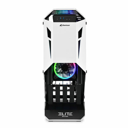 Caja Semitorre ATX Sharkoon ELITE SHARK CA700 LED RGB Negro/Blanco Blanco  Comprati.