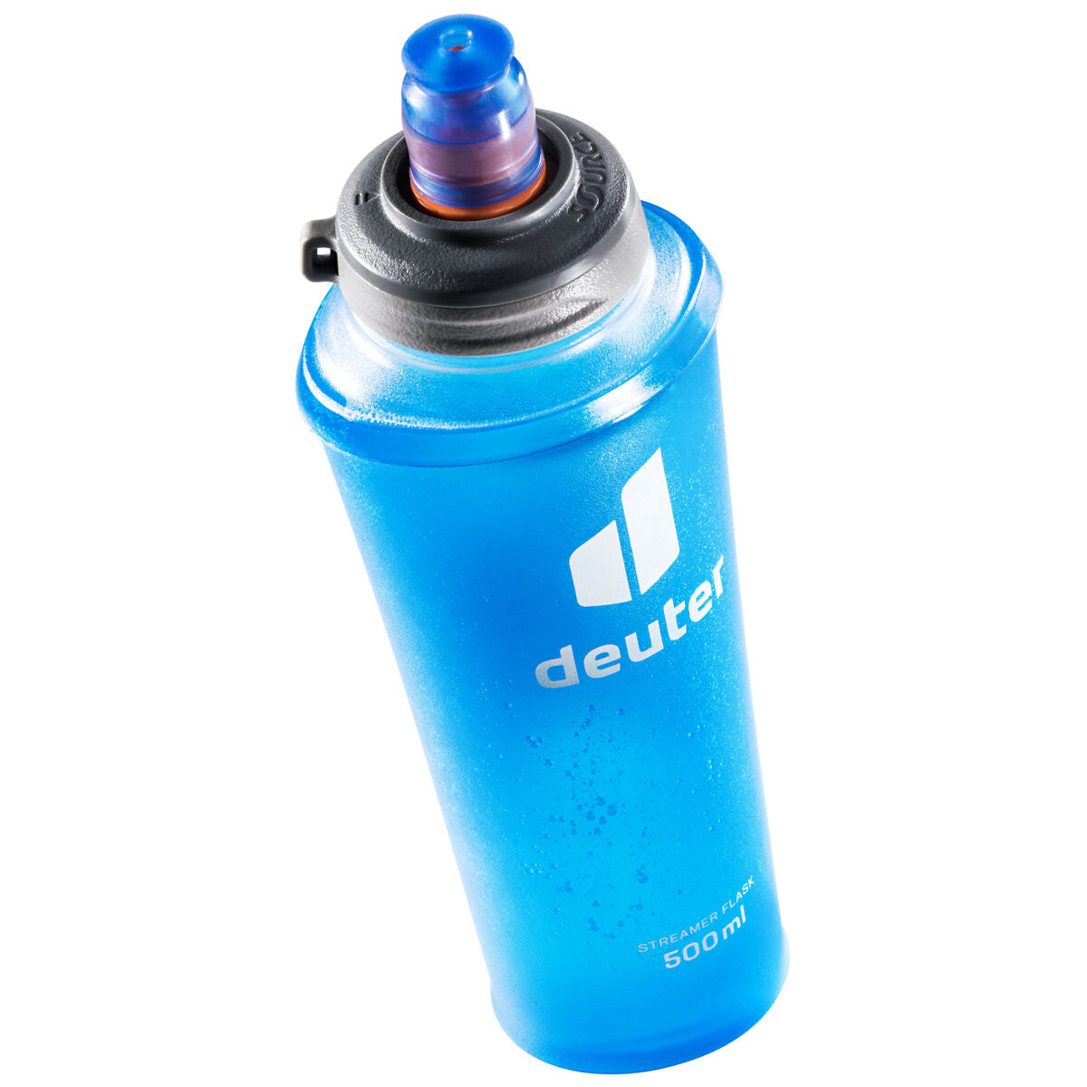 Botella de Agua Deuter Streamer Flask Azul Transparente Plástico 500 ml  Comprati.