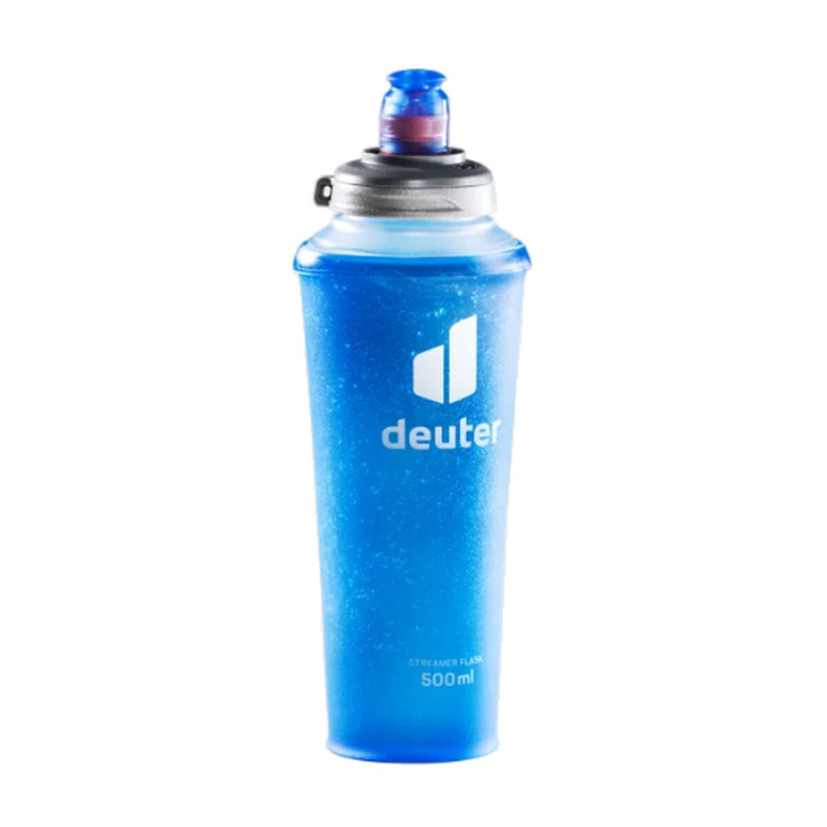 Botella de Agua Deuter Streamer Flask Azul Transparente Plástico 500 ml  Comprati.