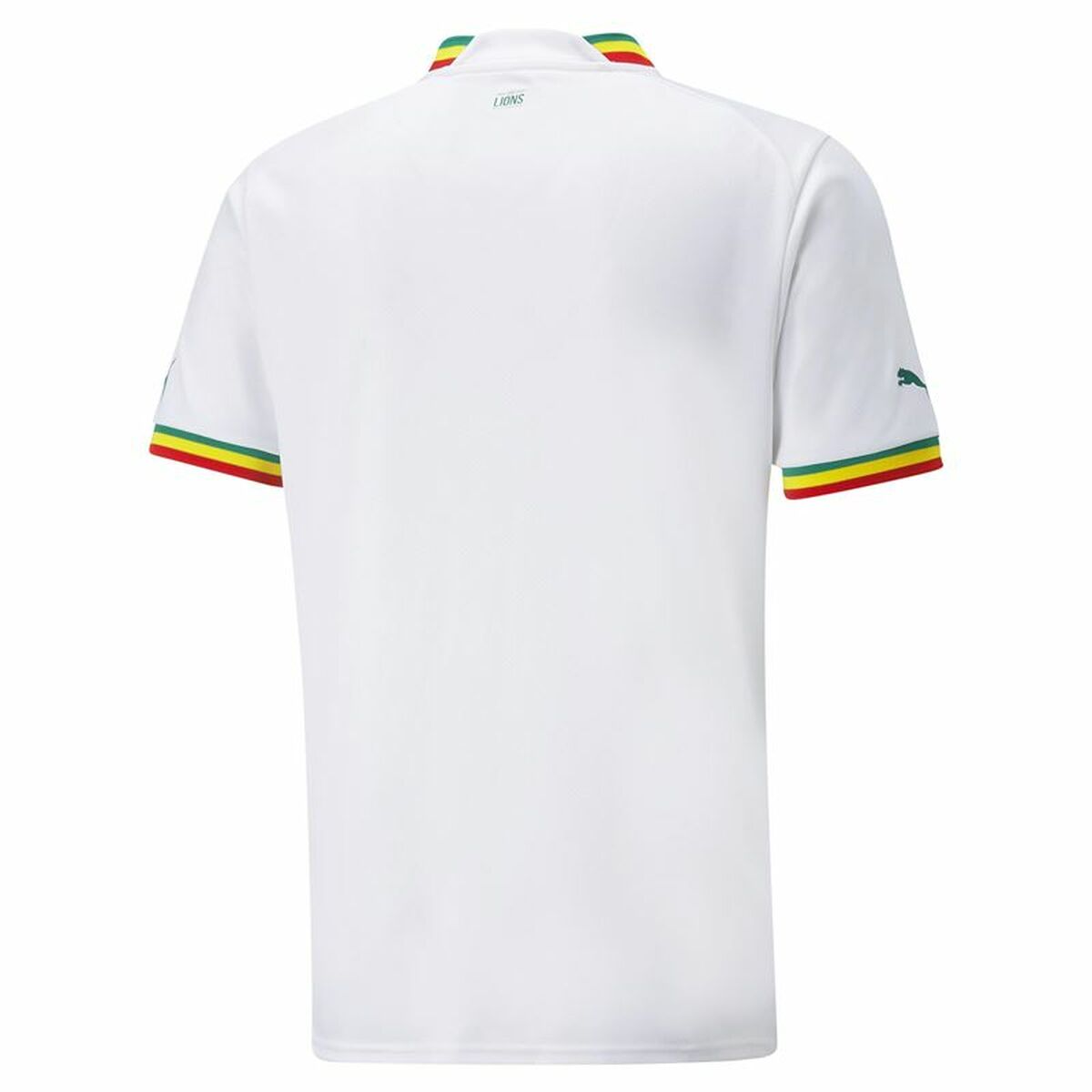 Camiseta de Fútbol de Manga Corta Hombre Puma Senegal Blanco  Comprati.