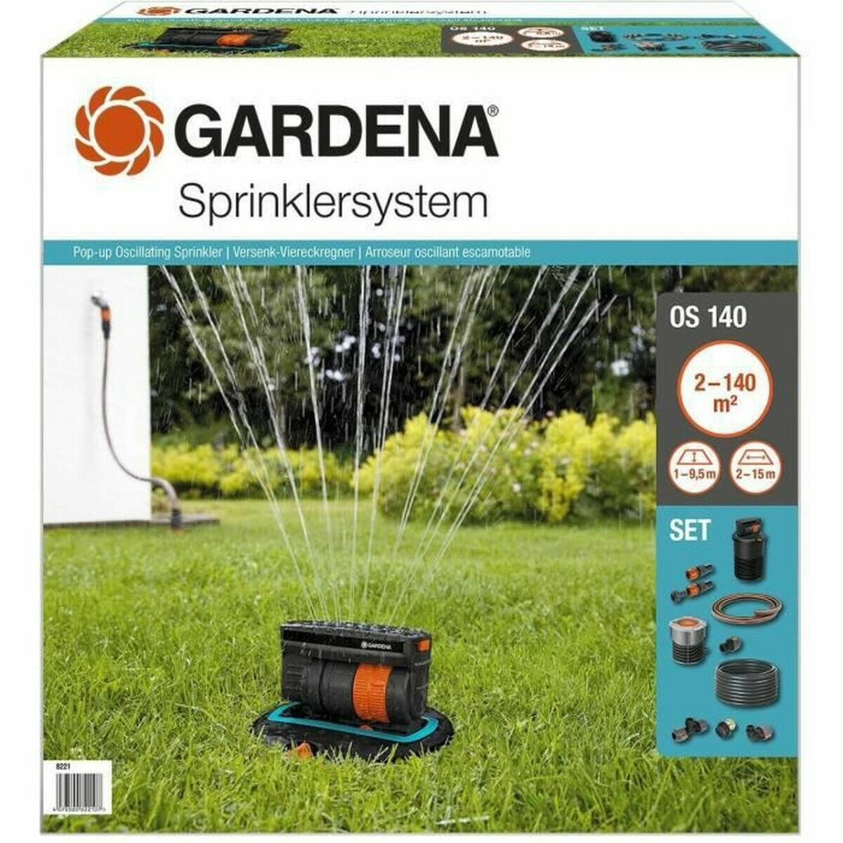 Aspersor de Riego Gardena OS 140  Comprati.