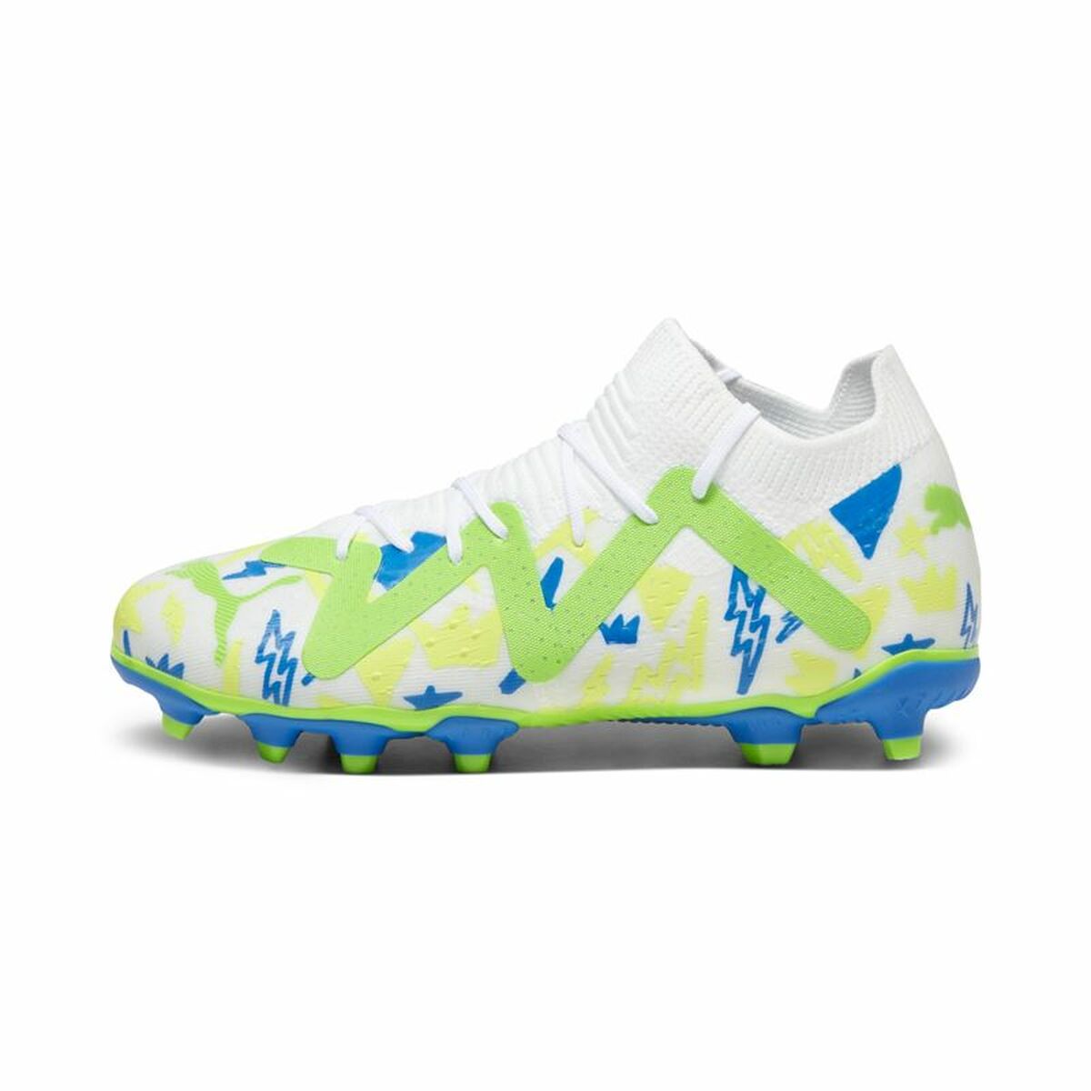 Botas de Fútbol para Niños Puma Future Match N Fg Blanco  Comprati.