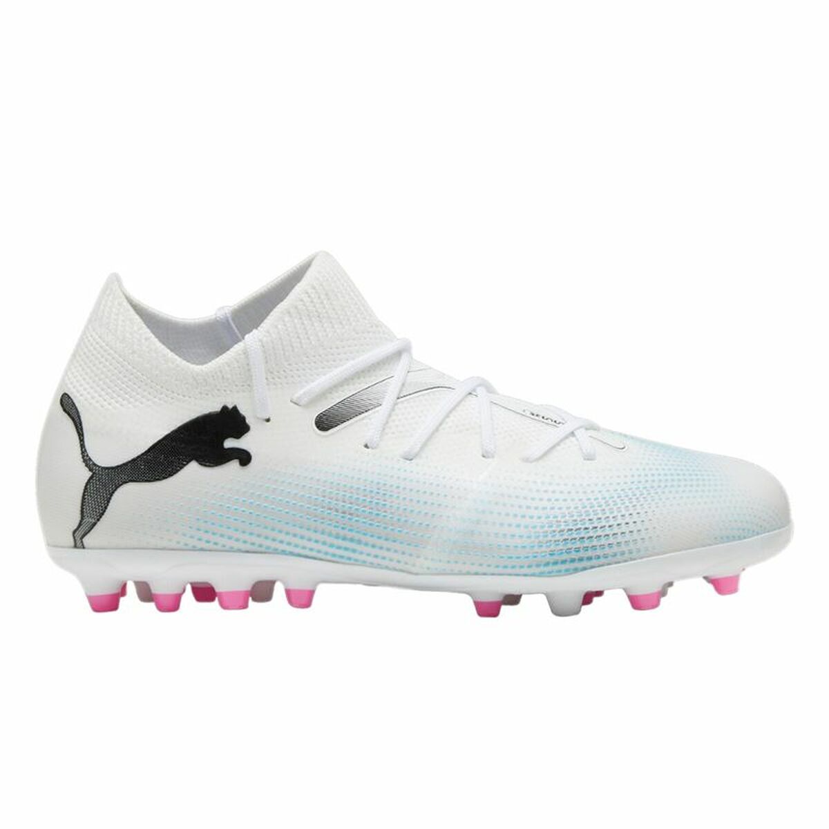 Botas de Fútbol Multitaco para Niños Puma Future 7 Match MG Blanco  Comprati.