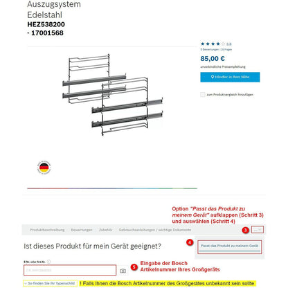 Horno Polivalente BOSCH HEZ538000  Comprati.