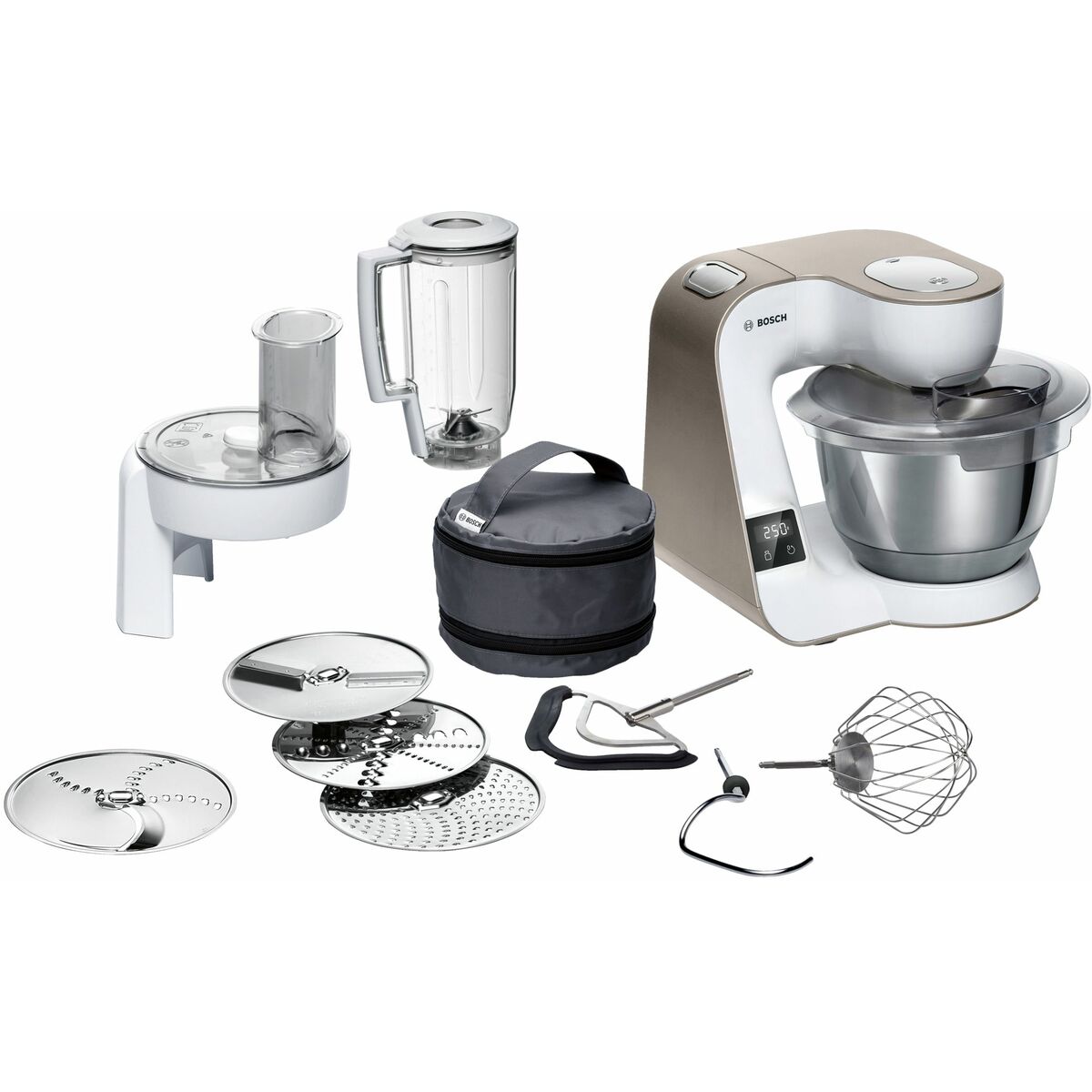 Robot de Cocina BOSCH MUM5XW20 Blanco 1000 W 3,9 L  Comprati.