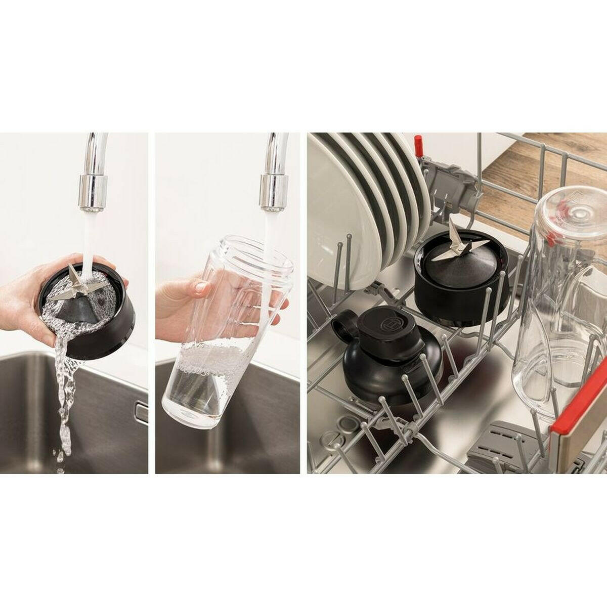 Licuadora BOSCH MMB2111M Negro 450 W 600 ml  Comprati.