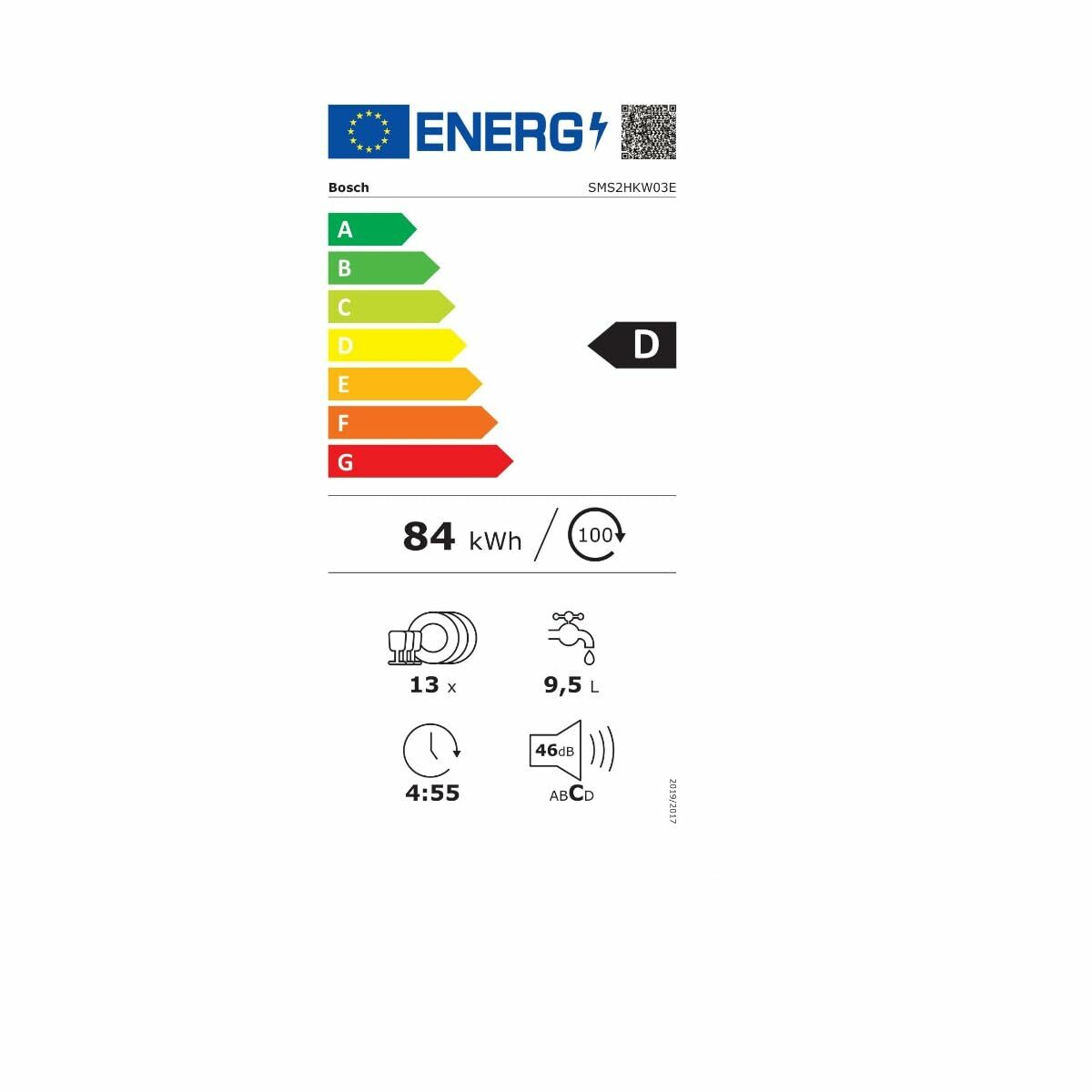 Lavavajillas BOSCH SMS2HKW03E 60 cm  Comprati.