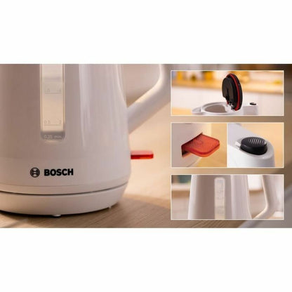 Hervidor BOSCH TWK1M121 Blanco Plástico 2400 W 1,7 L (1 unidad)  Comprati.