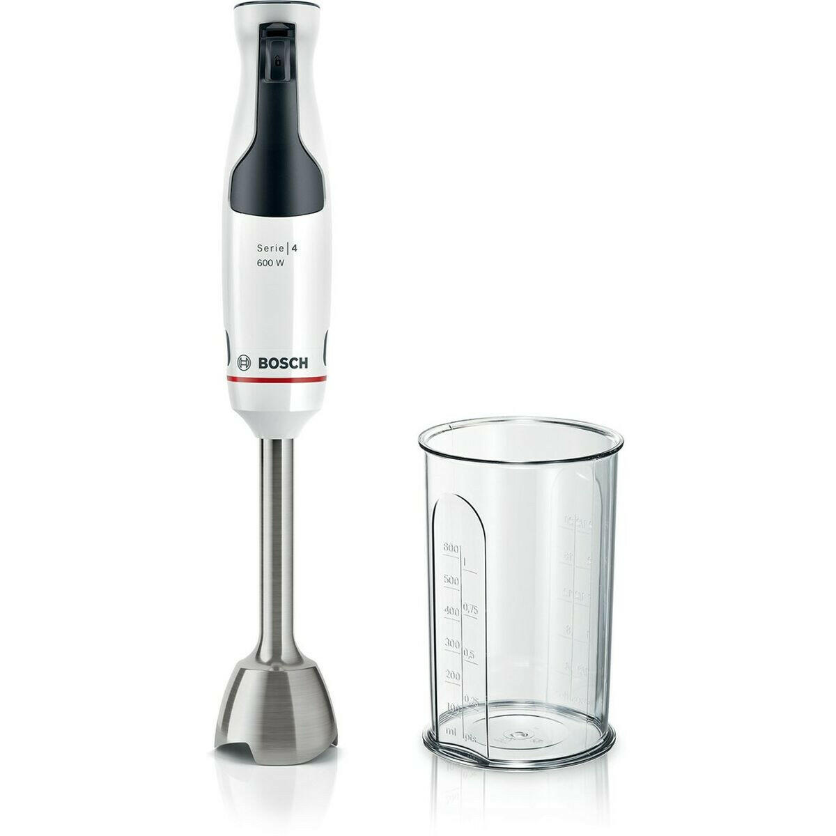 Batidora de Mano BOSCH MSM4W210 Blanco Negro 600 W 600 ml  Comprati.