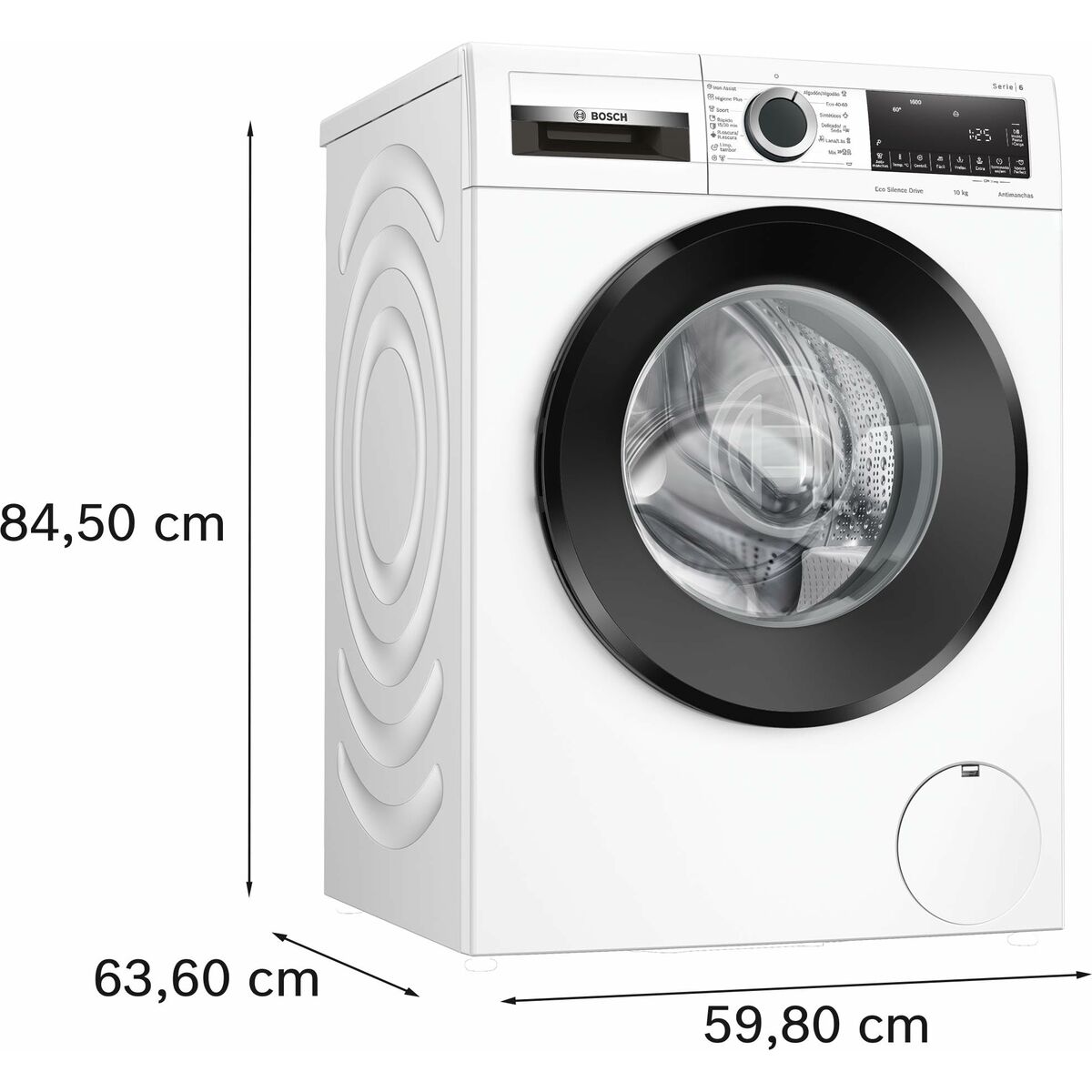 Lavadora BOSCH WGG256Z0ES 60 cm 10 kg 1600 rpm  Comprati.