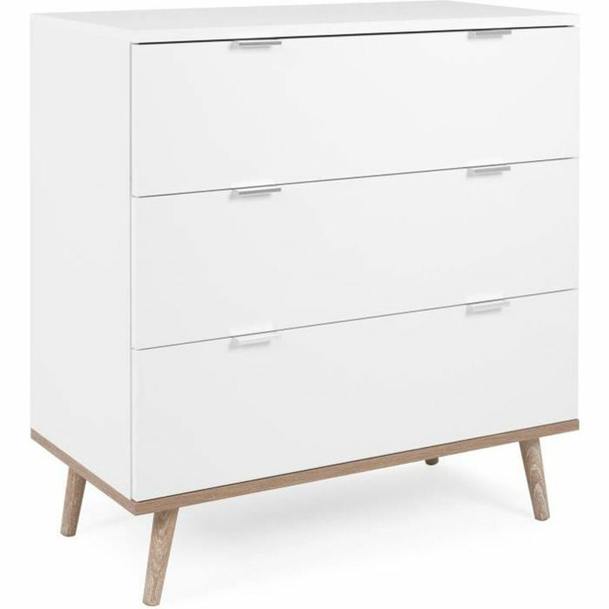 Cajonera Scandinavian Blanco 79,8 x 40 x 86,5 cm  Comprati.