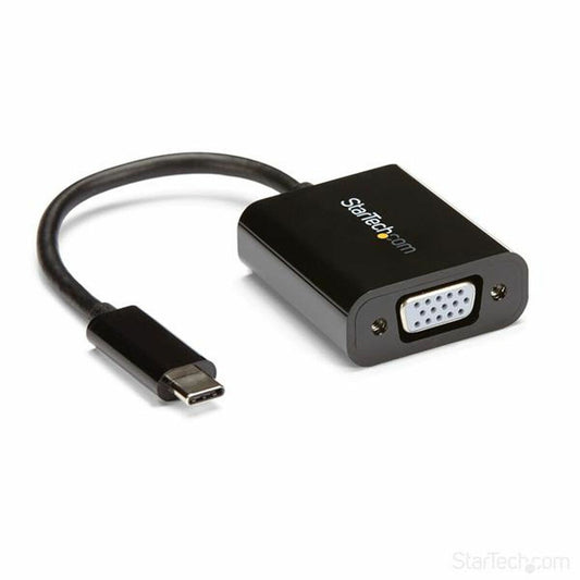 Adaptador USB C a VGA Startech CDP2VGA              Negro  Comprati.