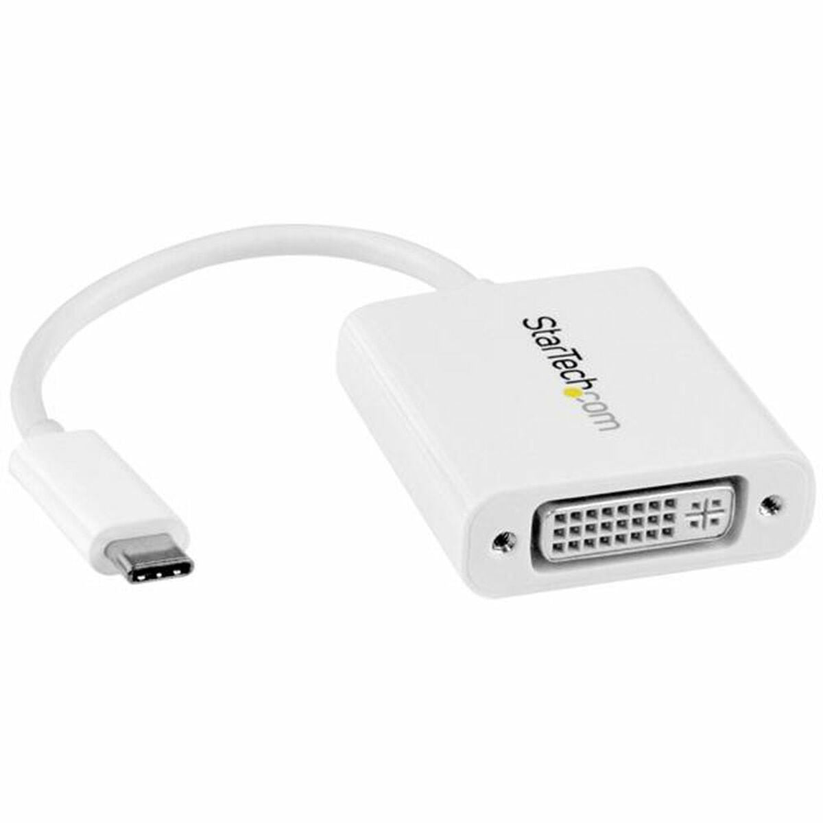 Adaptador USB C a DVI Startech CDP2DVIW             Blanco  Comprati.