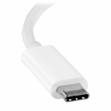 Adaptador USB C a DVI Startech CDP2DVIW             Blanco  Comprati.