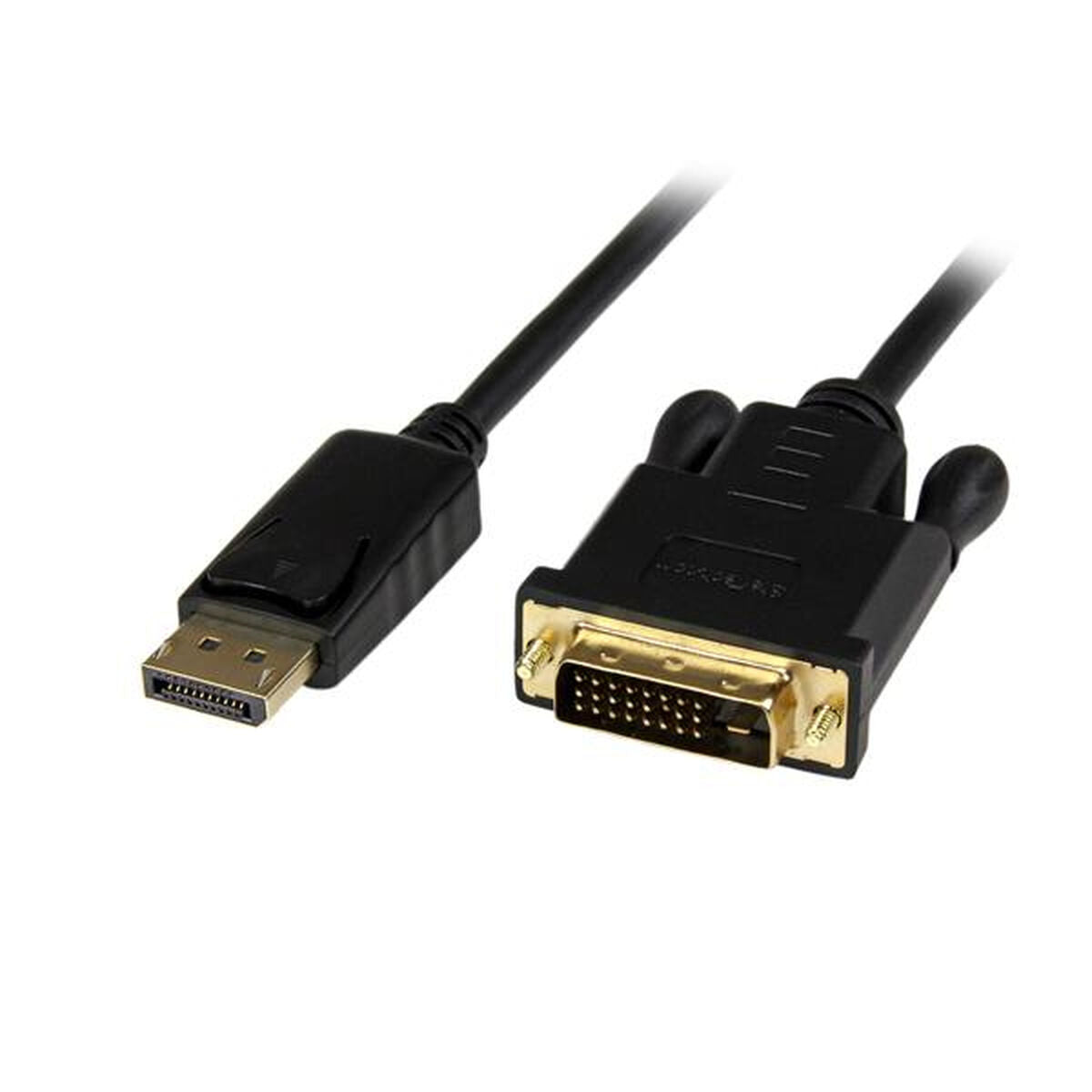 Adaptador DisplayPort a DVI Startech DP2DVIMM3BS Negro 90 cm  Comprati.