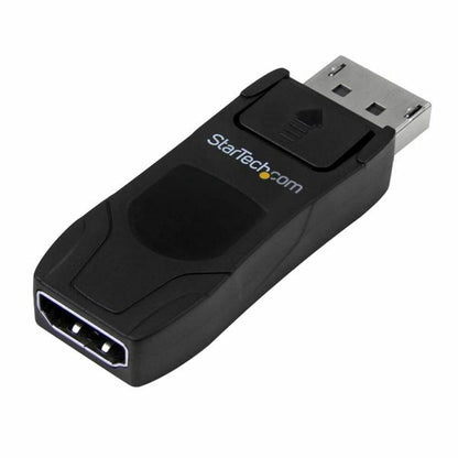 Adaptador DisplayPort a HDMI Startech DP2HD4KADAP 4K Ultra HD Negro  Comprati.